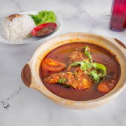 Nasi Asam Pedas Claypot